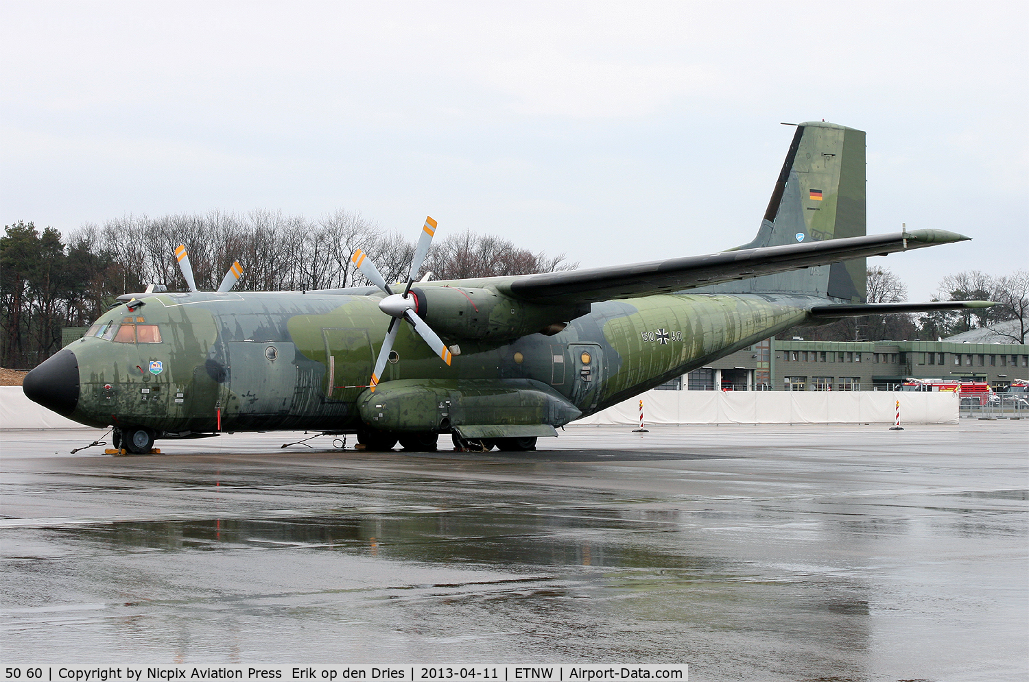 50 60, Transall C-160D C/N D82, 5060 is used as an electronic instructioanl airframe and isn't air-worthy anymore