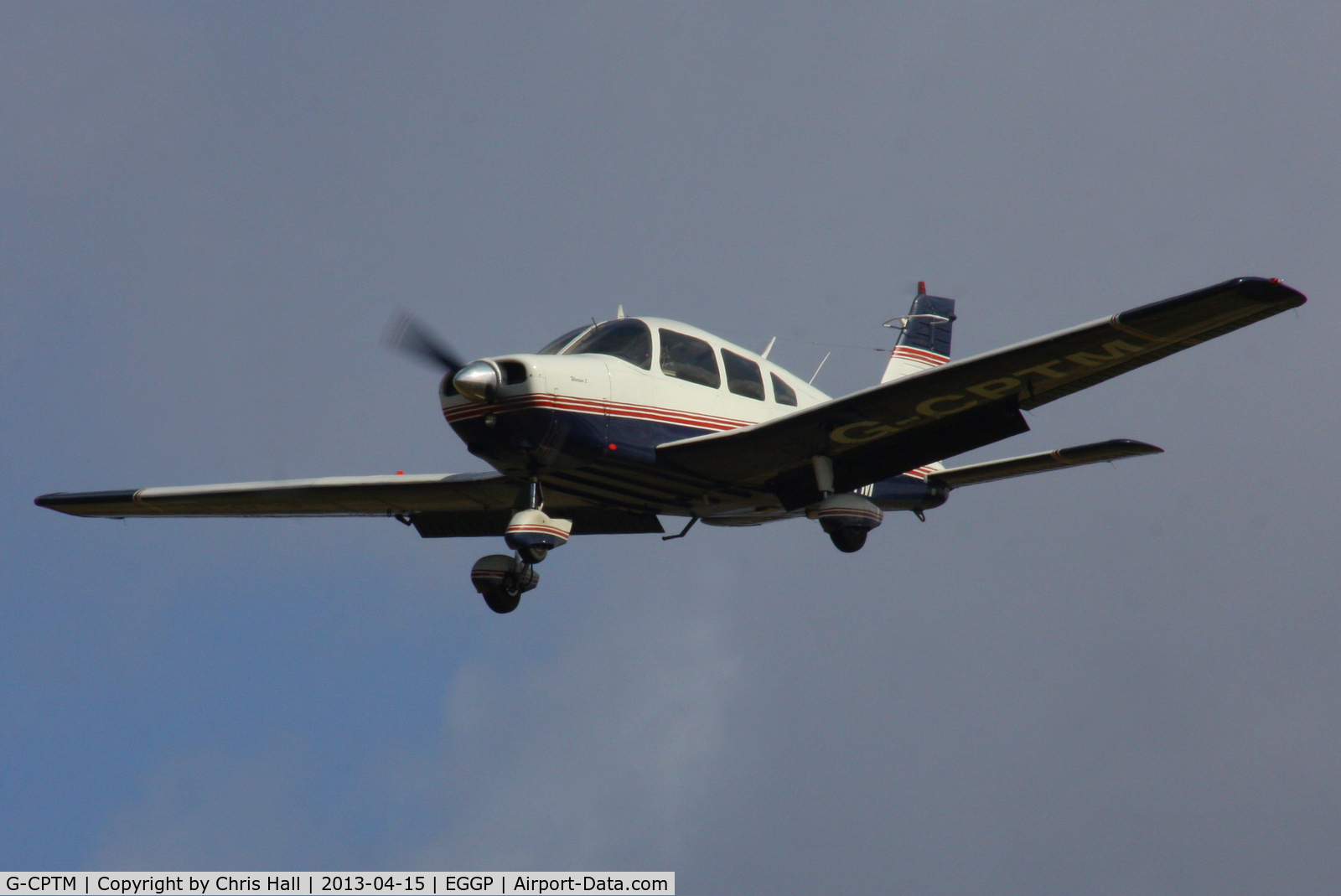 G-CPTM, 1977 Piper PA-28-151 Cherokee Warrior C/N 28-7715012, privately owned