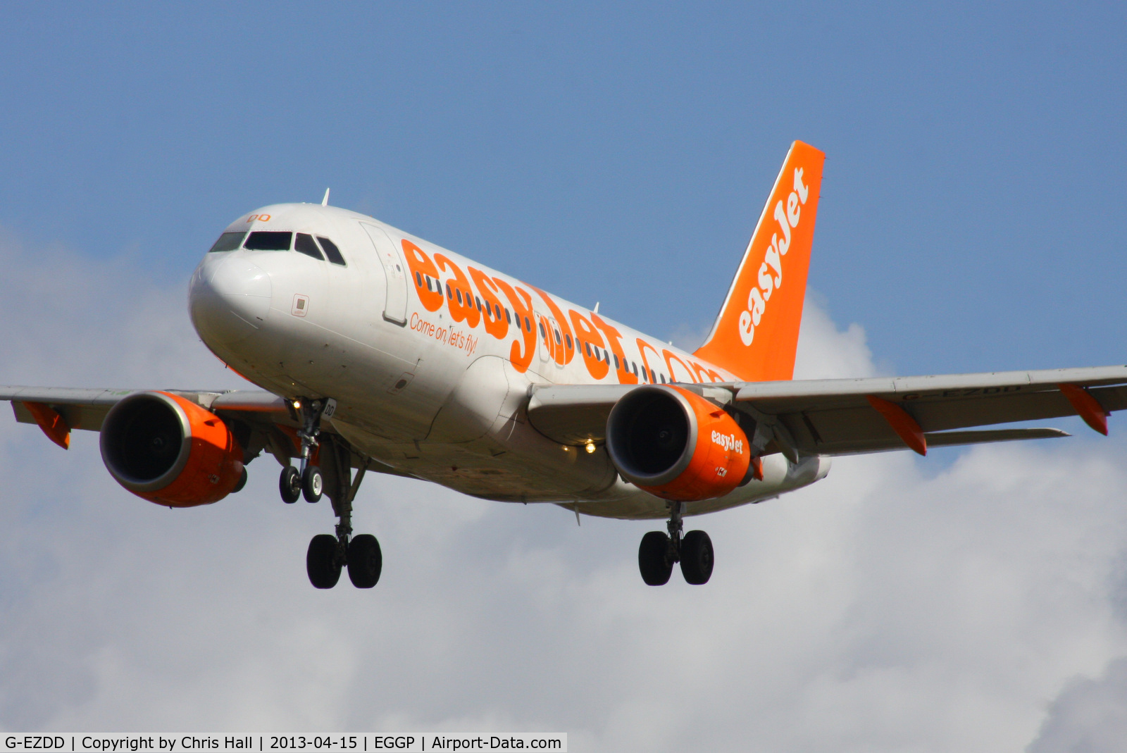 G-EZDD, 2008 Airbus A319-111 C/N 3442, easyJet