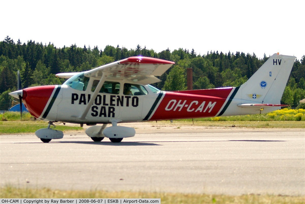OH-CAM, 1981 Cessna 172P C/N 17274753, Cessna 172P Skyhawk [172-74753] Stockholm-Barkarby~SE 07/06/2008