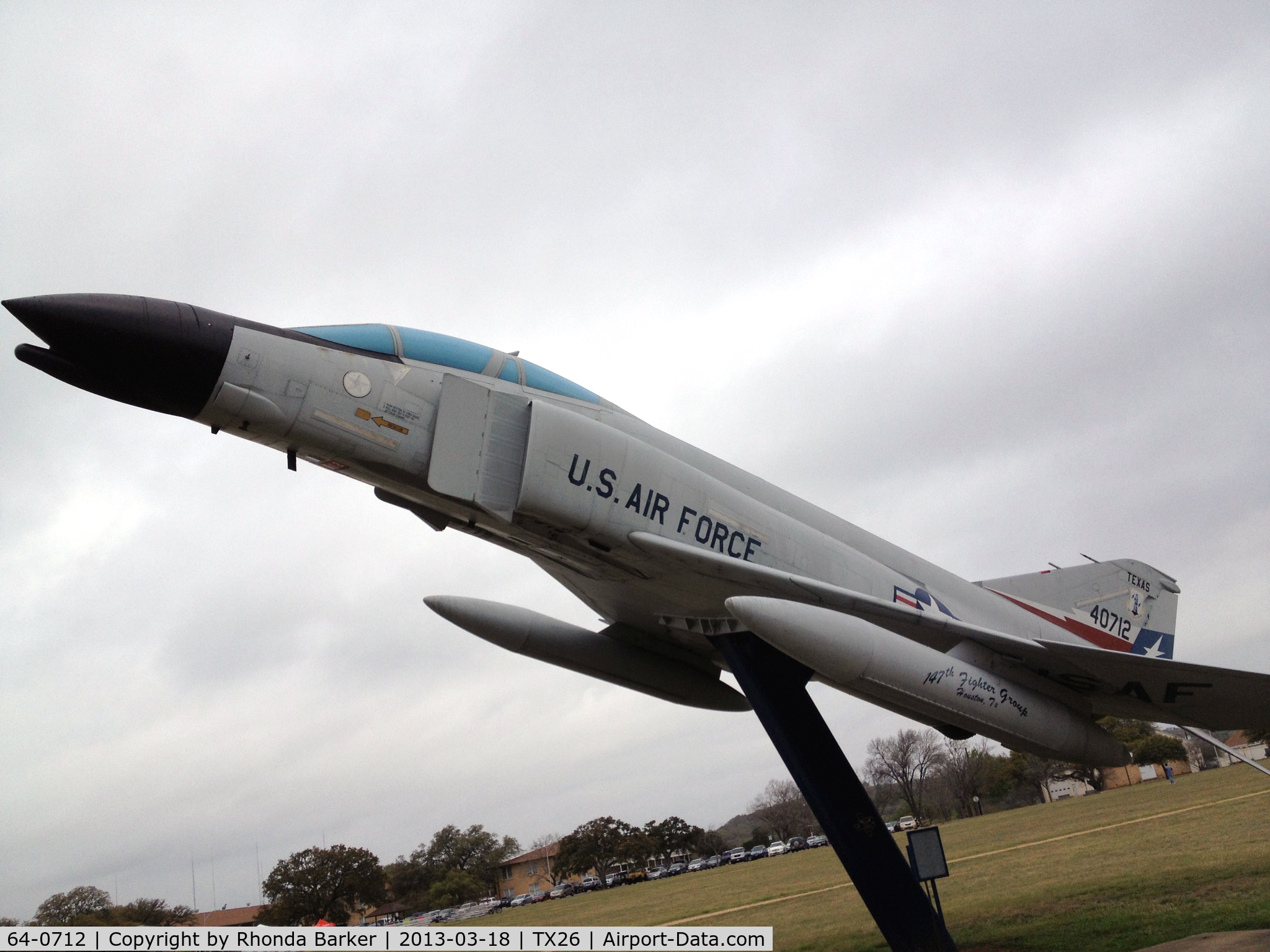 64-0712, 1964 McDonnell F-4C Phantom II C/N 969, Static Display
