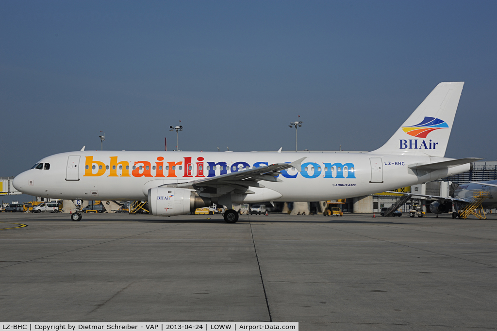 LZ-BHC, 1992 Airbus A320-212 C/N 349, BH Airlines Airbus 320