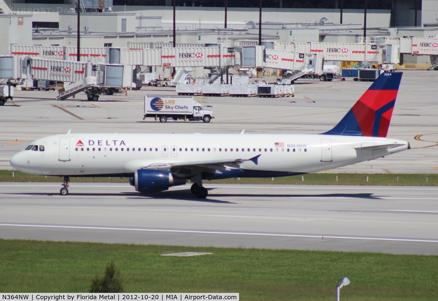 N364NW, 1999 Airbus A320-212 C/N 0962, Delta A320