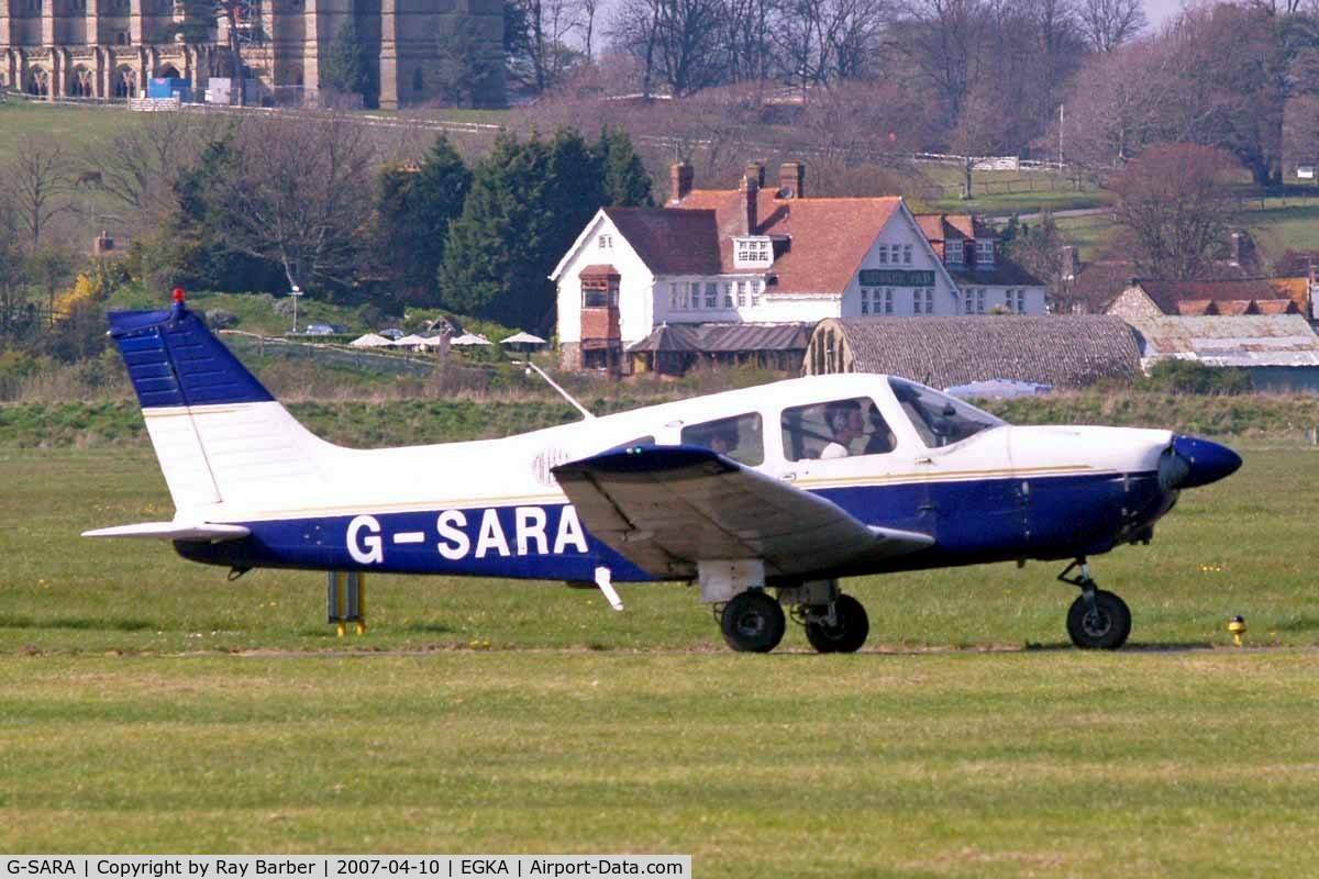 G-SARA, 1979 Piper PA-28-181 Cherokee Archer II C/N 28-7990039, Piper PA-28-181 Archer II [28-7990039] Shoreham~G 10/04/2007