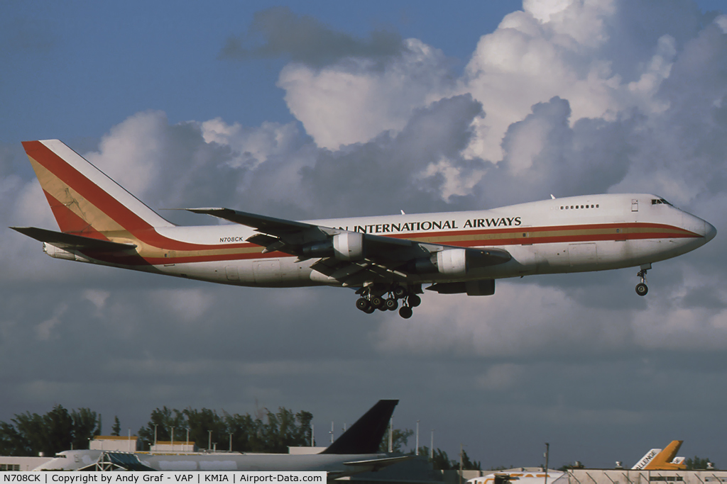 N708CK, 1979 Boeing 747-269B C/N 21543, Kalitta Air 747-200