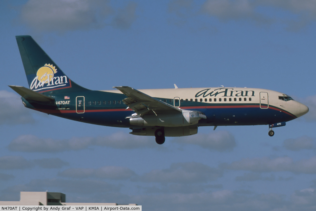 N470AT, 1977 Boeing 737-284 C/N 21501, Airtran 737-200
