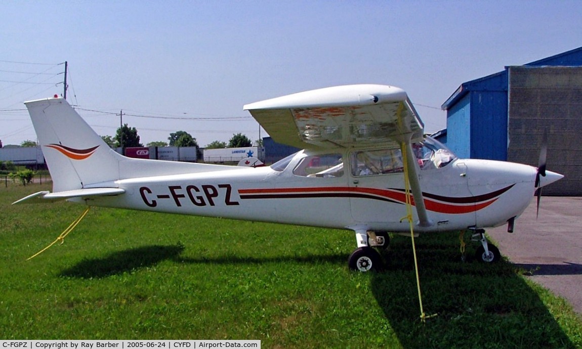 C-FGPZ, 1973 Cessna 172M C/N 17261972, Cessna 172M Skyhawk [172-61972] Brantford~C 24/06/2005