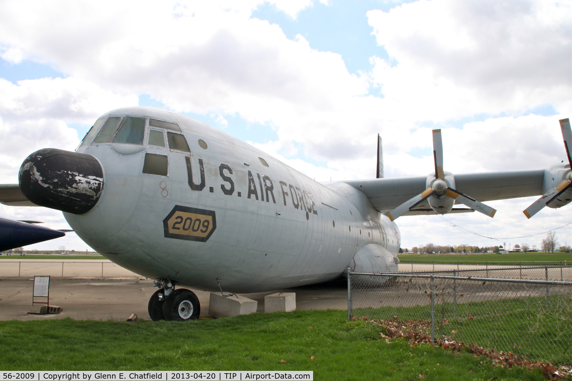 56-2009, 1956 Douglas C-133A-25-DL Cargomaster C/N 45246, Chanute Air Museum