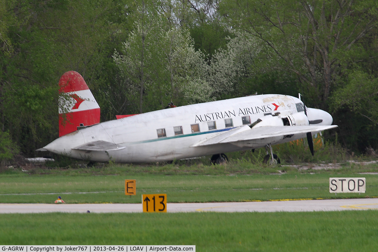 G-AGRW, Vickers 639 Viking 1 C/N 115, Austrian Airlines