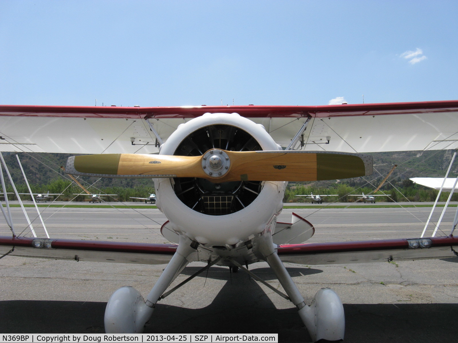 N369BP, 1987 Classic Aircraft Corp WACO YMF C/N F5-005, 1987 Classic Aircraft WACO YMF, Jacobs R755B 275 Hp radial, big Sensenich two-blade wood prop