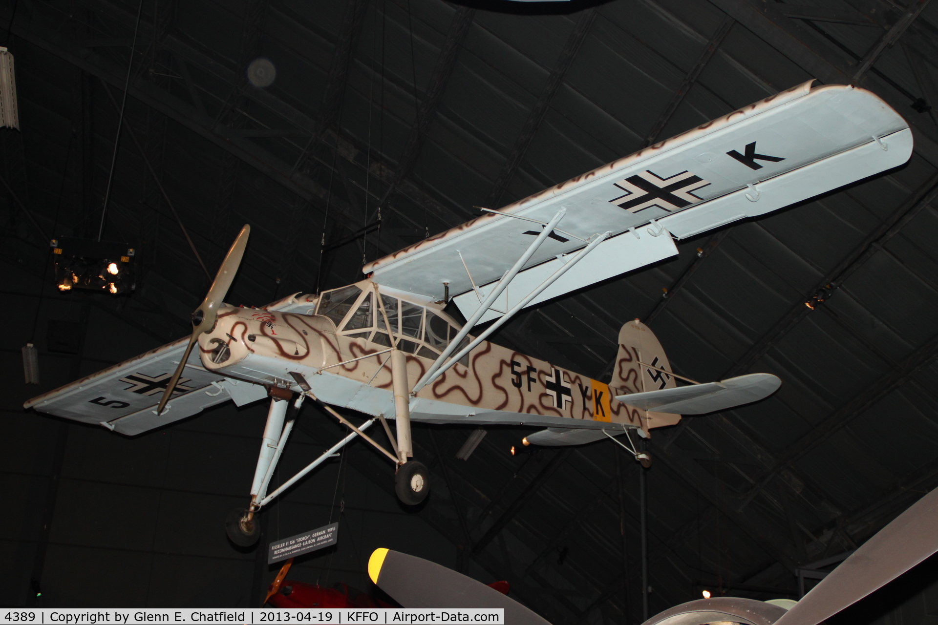 4389, 1940 Fieseler Fi-156C-1 Storch C/N Not found 4389, In WWII gallery