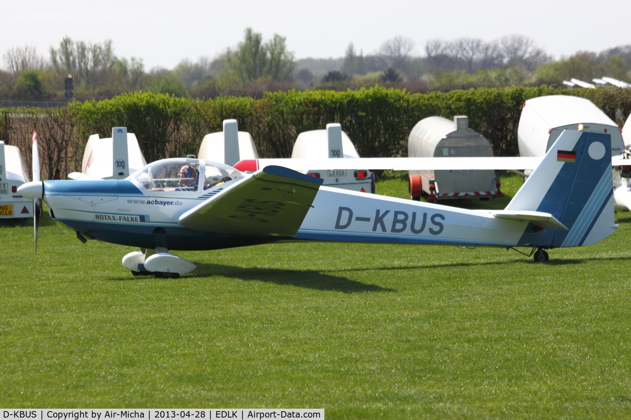 D-KBUS, 1997 Scheibe SF-25C Rotex Falke C/N 44622, Aero Club Bayer Uerdingen e.v.