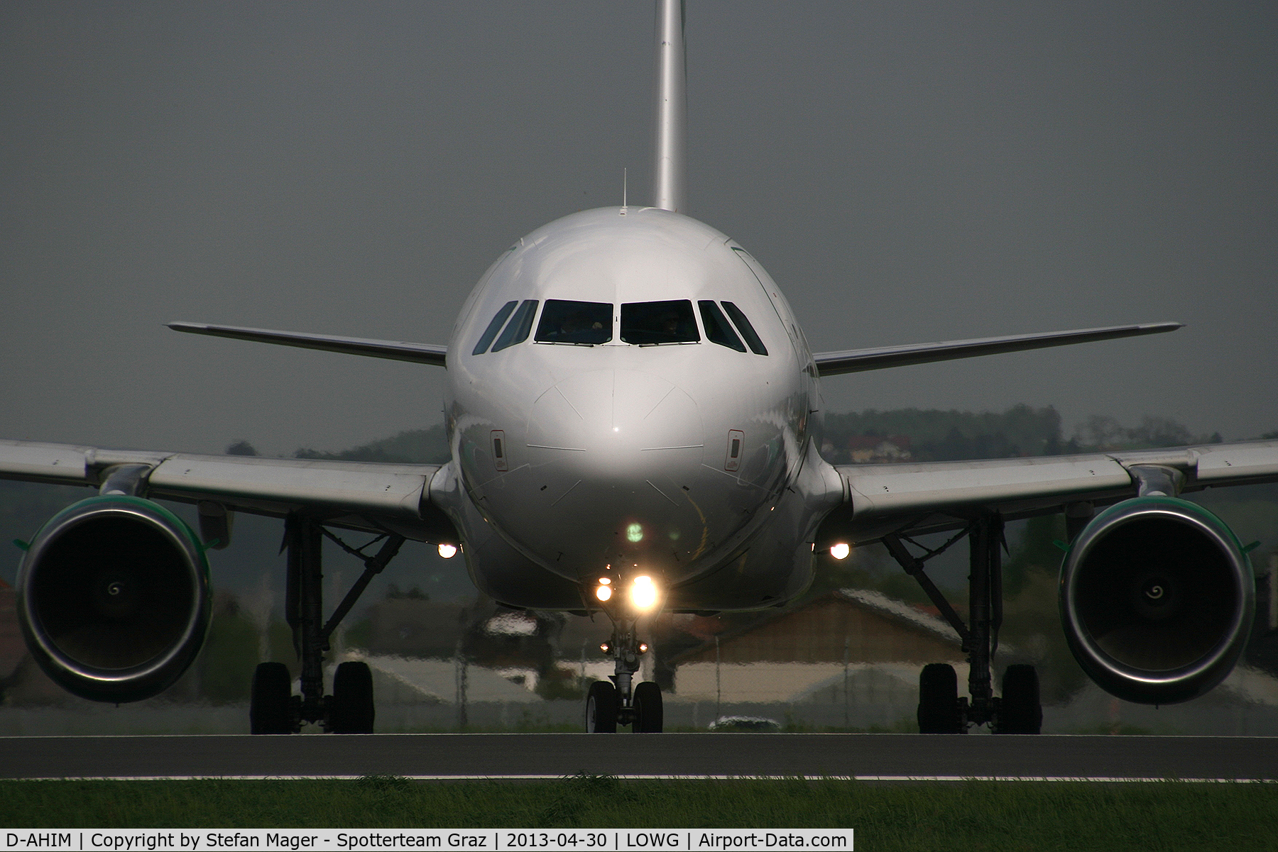 D-AHIM, 2009 Airbus A319-112 C/N 3818, Germania A319 @GRZ