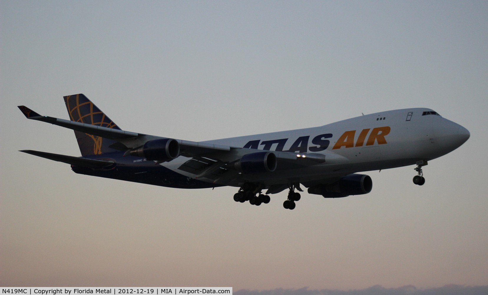 N419MC, 1996 Boeing 747-48EF C/N 28367, Atlas Air 747-400F