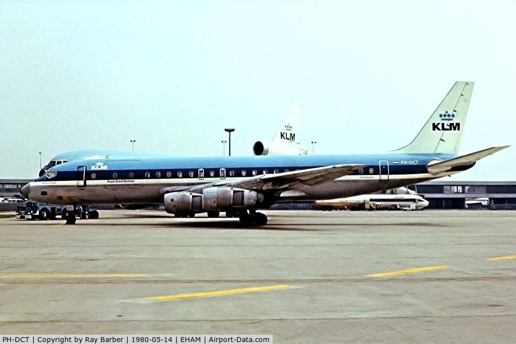 PH-DCT, 1964 Douglas DC-8F-55 C/N 45691, Douglas DC-8-55F [45691] (KLM-Royal Dutch Airlines) Schiphol~PH 14/05/1980