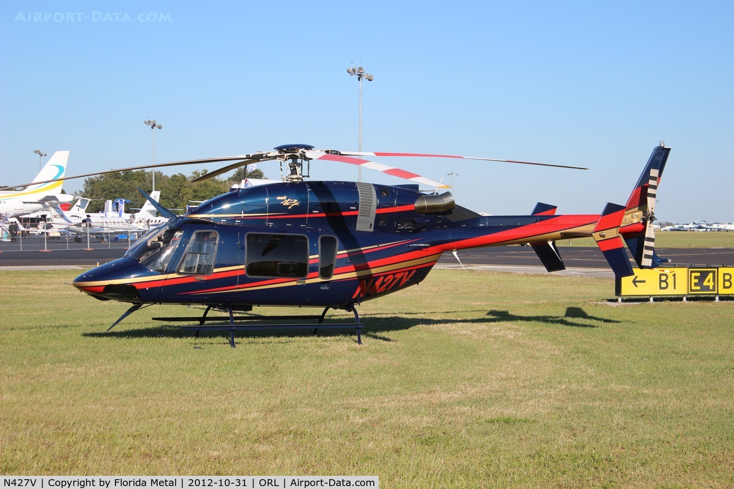 N427V, Bell 427 C/N 56063, Bell 427 at NBAA