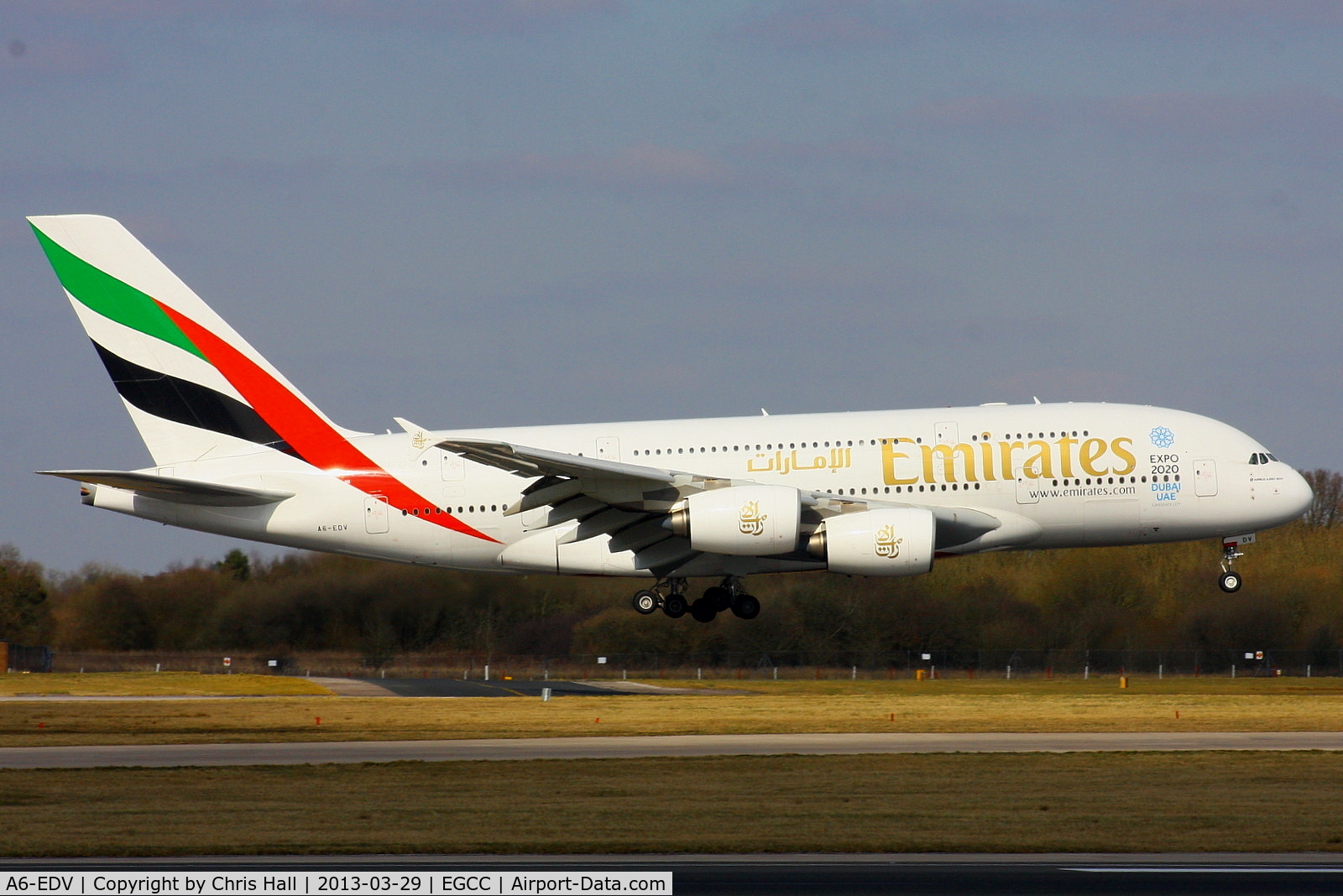 A6-EDV, 2011 Airbus A380-861 C/N 101, Emirates