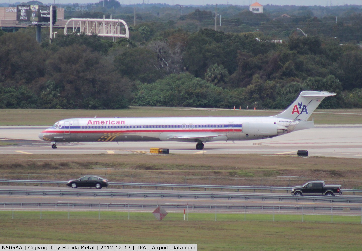 N505AA, 1989 McDonnell Douglas MD-82 (DC-9-82) C/N 49799, American MD-82