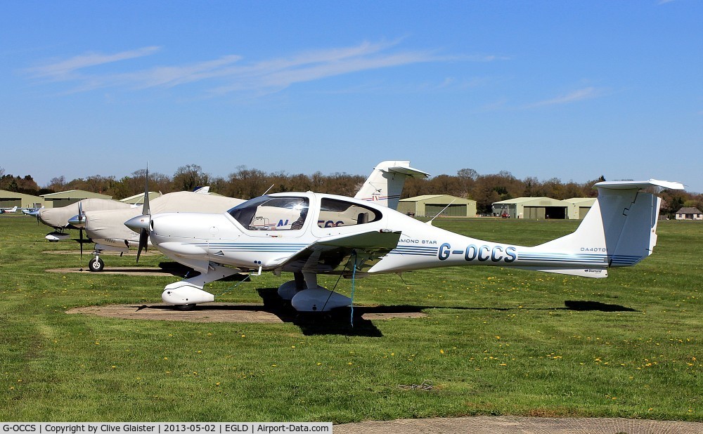 G-OCCS, 2006 Diamond DA-40D Diamond Star C/N D4.249, Ex: OE-VPU > G-OCCS - Originally owned to, Plane Talking Ltd in February 2007 and currently in private hands since April 2013
