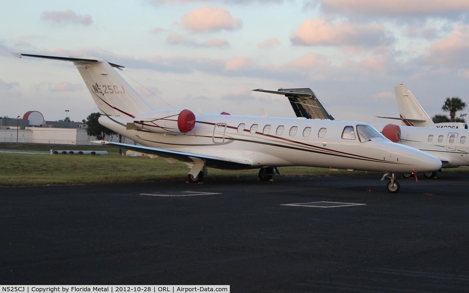 N525CJ, 2009 Cessna 525B CitationJet CJ3 C/N 525B-0333, Cessna CJ3 at NBAA