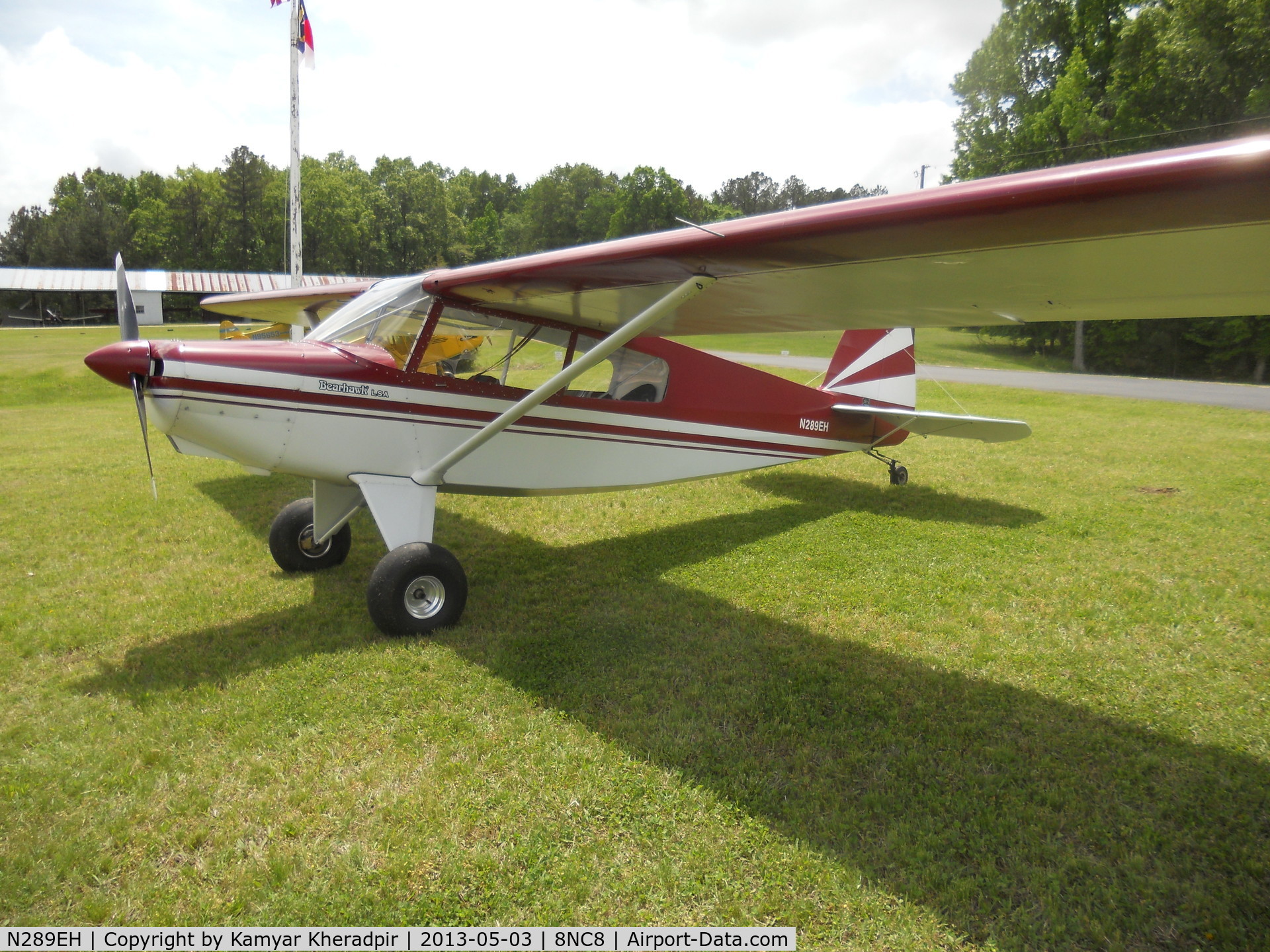 N289EH, Barrows Bearhawk LSA C/N 195611, Fly-in  2013-05-03 Durham, NC