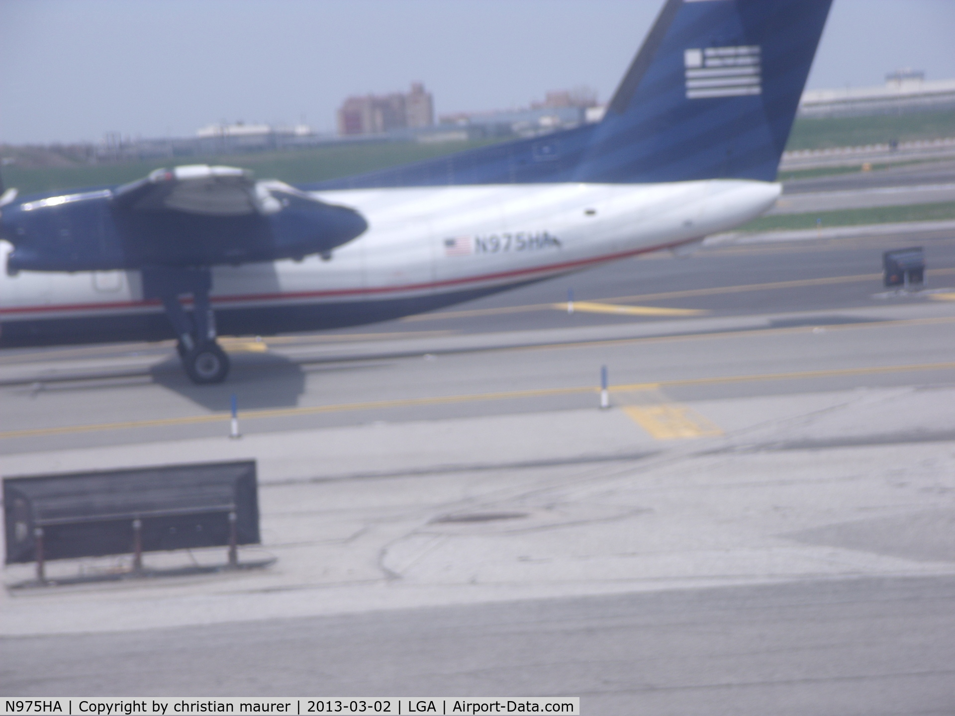 N975HA, Boeing DHC-8-102 C/N 176, US AIRWAYS EXPRESS DASH-8