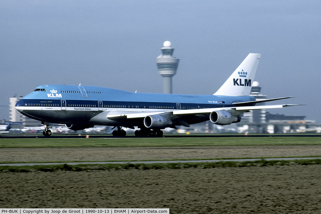 PH-BUK, 1978 Boeing 747-206B (SUD) C/N 21549, now preserved in the Aviodrome museum