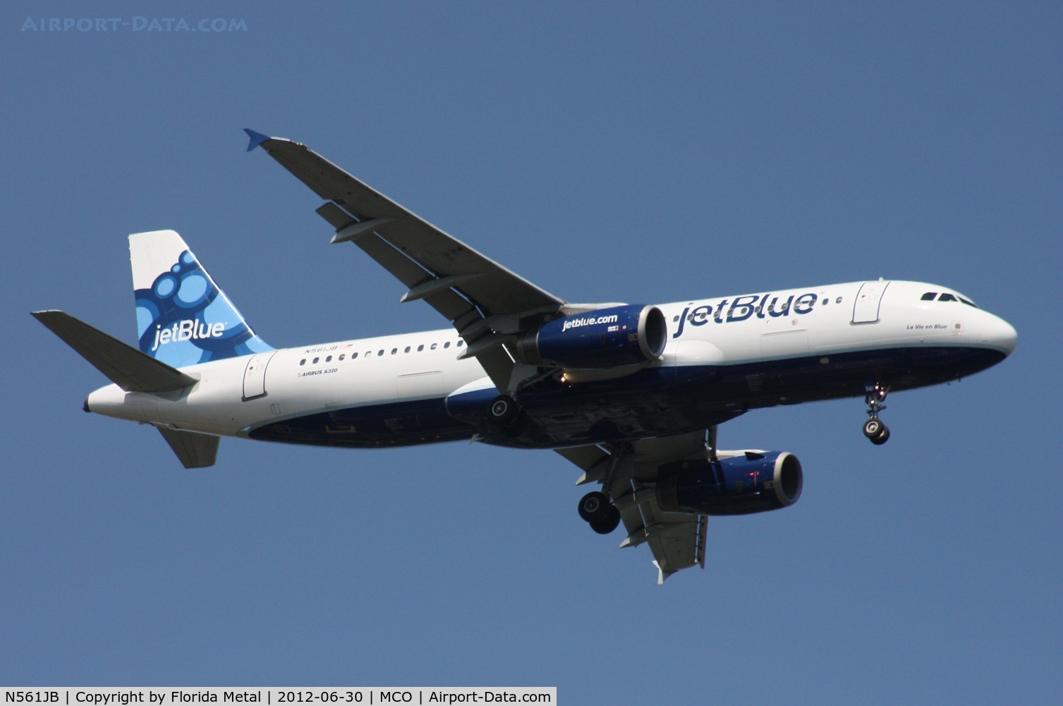 N561JB, 2003 Airbus A320-232 C/N 1927, Jet Blue A320