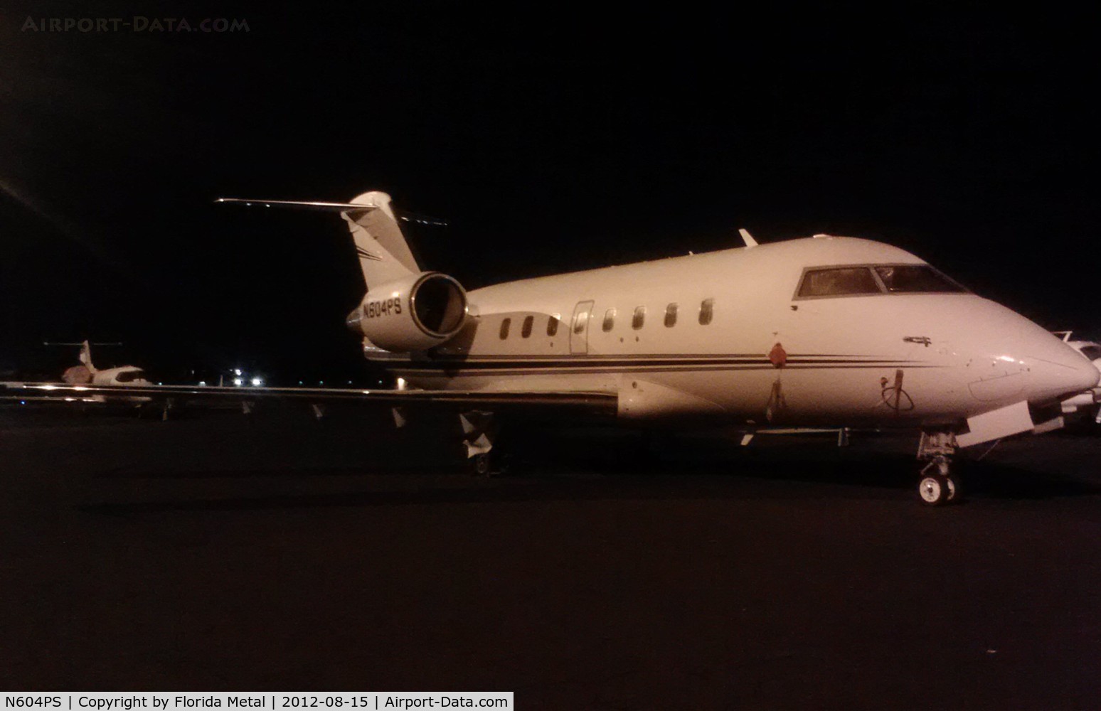N604PS, 2000 Bombardier Challenger 604 (CL-600-2B16) C/N 5447, Challenger 604 from Droid phone