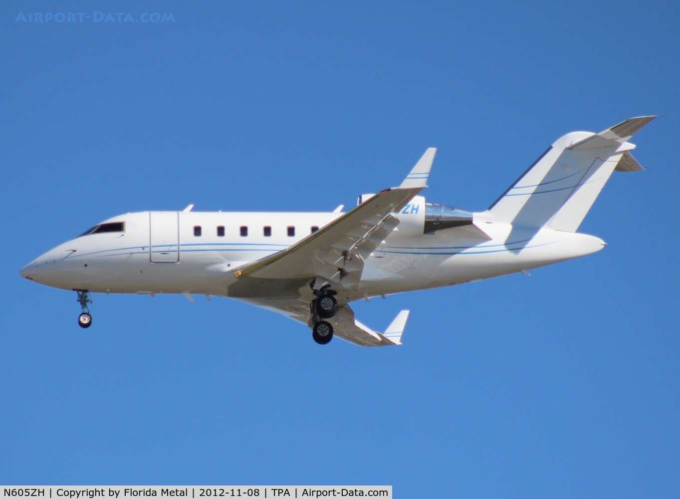 N605ZH, 2007 Bombardier Challenger 605 (CL-600-2B16) C/N 5738, Challenger 605