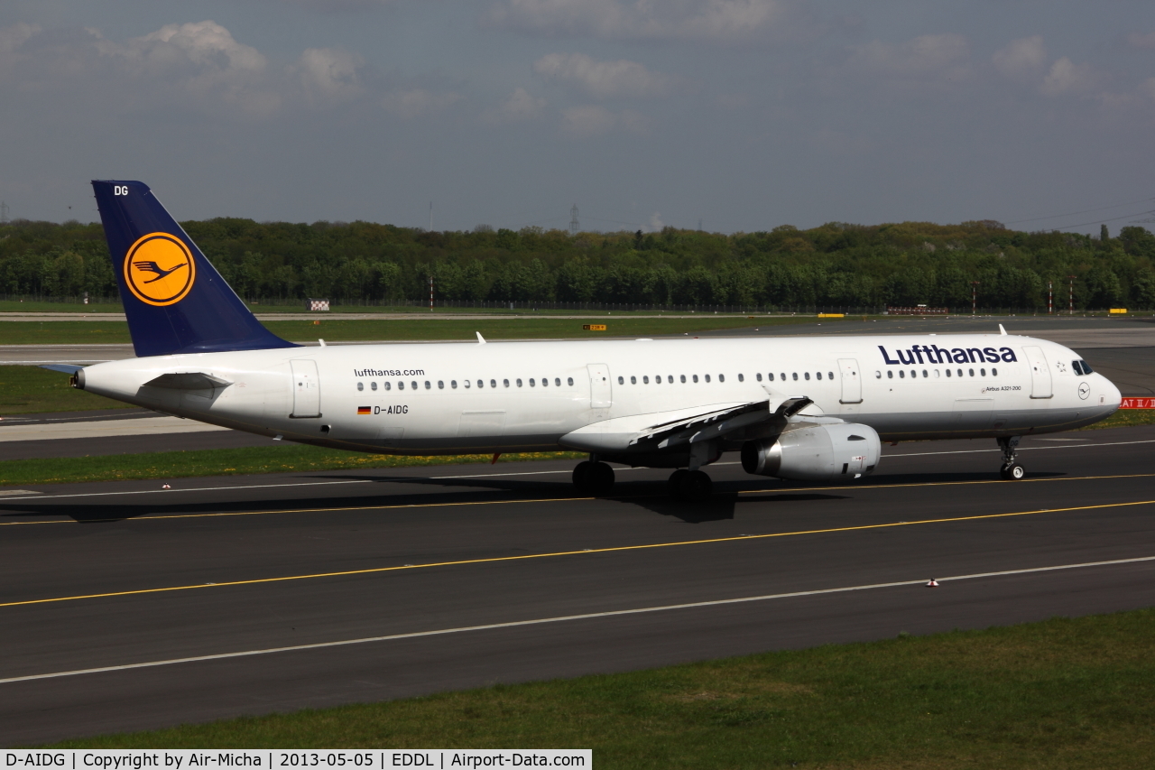 D-AIDG, 2011 Airbus A321-231 C/N 4672, Lufthansa, Airbus A321-231, CN: 4672