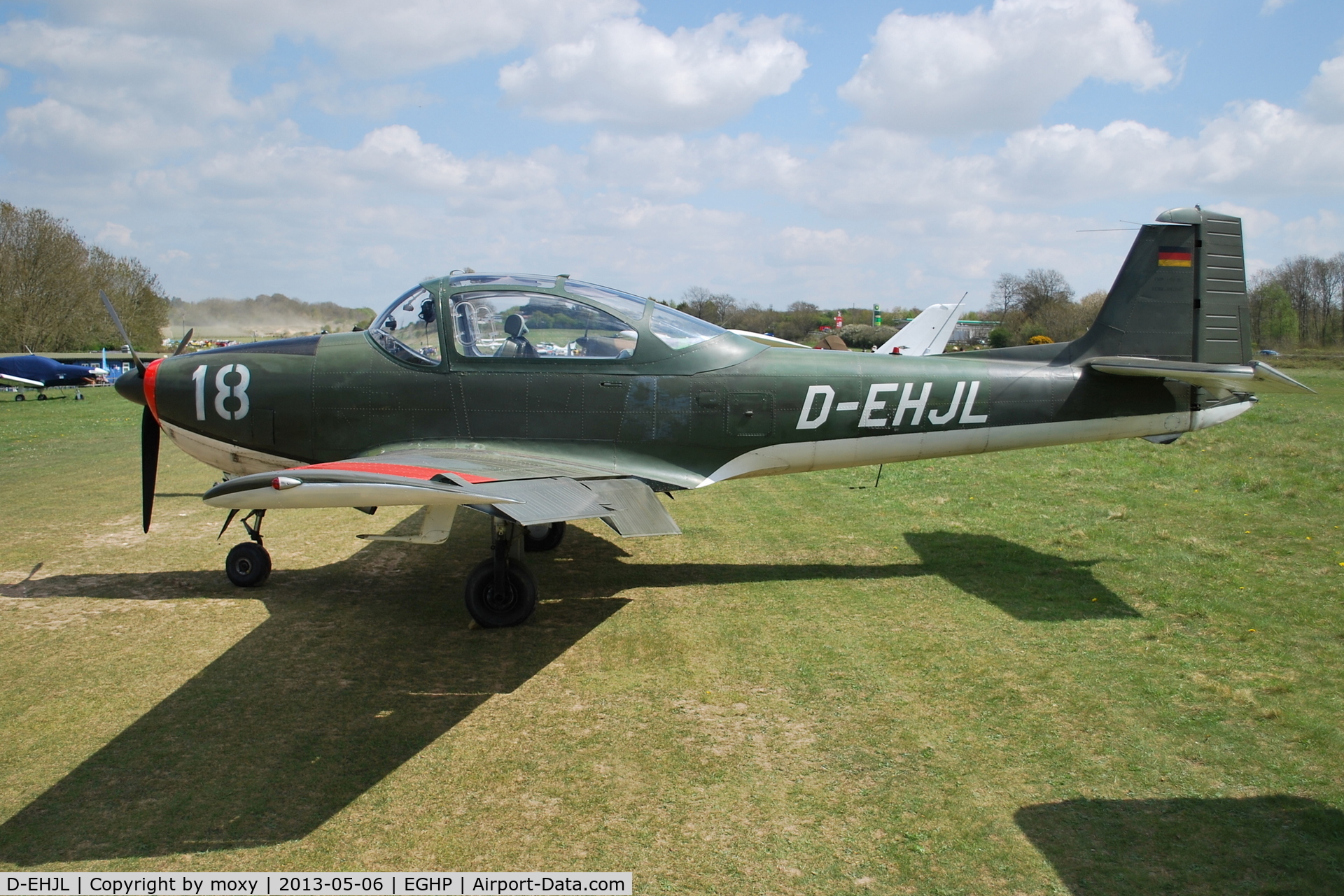 D-EHJL, Focke-Wulf FWP-149D C/N 45, Focke-Wulf FWP-149D at Popham