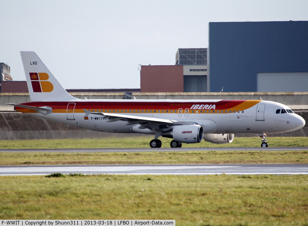 F-WWIT, 2013 Airbus A320-216 C/N 5570, C/n 5570 - To be EC-LVD