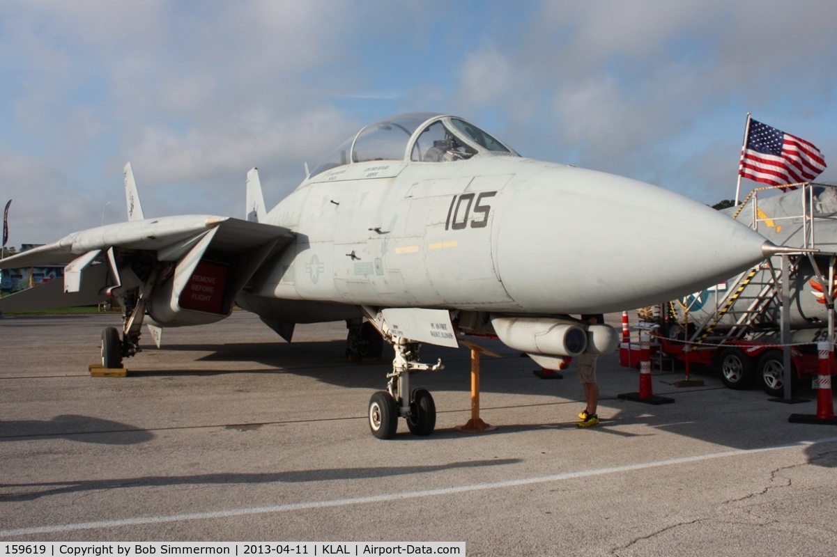 159619, Grumman F-14A Tomcat C/N 166, Sun N Fun 2013 - Lakeland, FL