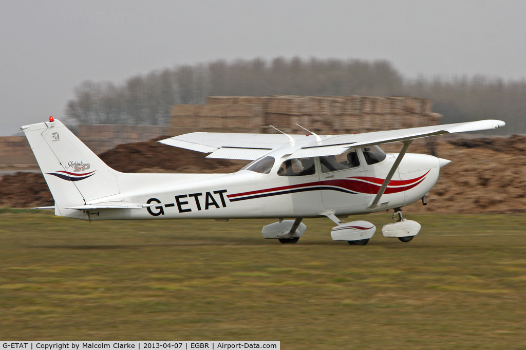 G-ETAT, 2000 Cessna 172S Skyhawk SP C/N 172S8674, Cessna 172S Skyhawk at The Real Aeroplane Club's Spring Fly-In, Breighton Airfield, April 2013.