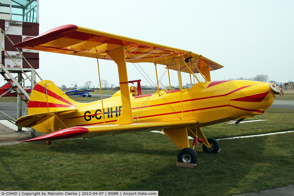 G-CHHD, 2012 TLAC Sherwood Ranger XP C/N LAA 237A-15054, Sherwood Ranger XP at The Real Aeroplane Club's Spring Fly-In, Breighton Airfield, April 2013.