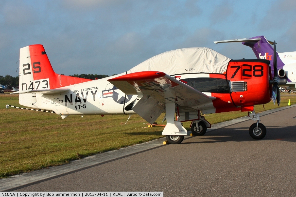 N10NA, North American T-28C Trojan C/N 226-50 (140473), Sun N Fun 2013 - Lakeland, FL