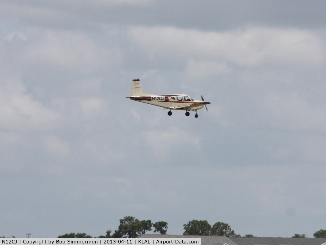 N12CJ, 1969 SIAI-Marchetti S.205/22R C/N 4-184, Arriving at Sun N Fun 2013 - Lakeland, FL
