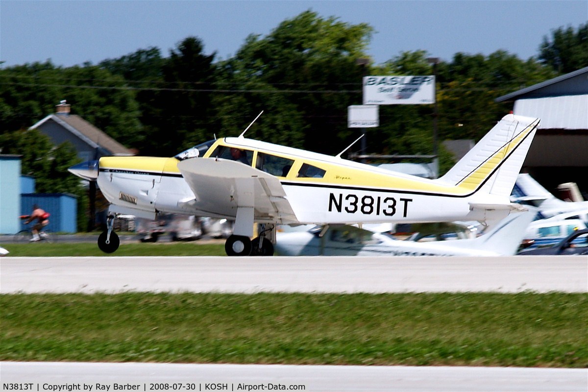 N3813T, 1967 Piper PA-28R-180 Cherokee Arrow C/N 28R-30129, Piper PA-28R-180 Cherokee Arrow [28R-30129] Oshkosh - Wittman Regional~N 30/07/2008