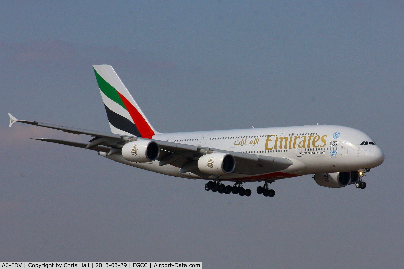 A6-EDV, 2011 Airbus A380-861 C/N 101, Emirates