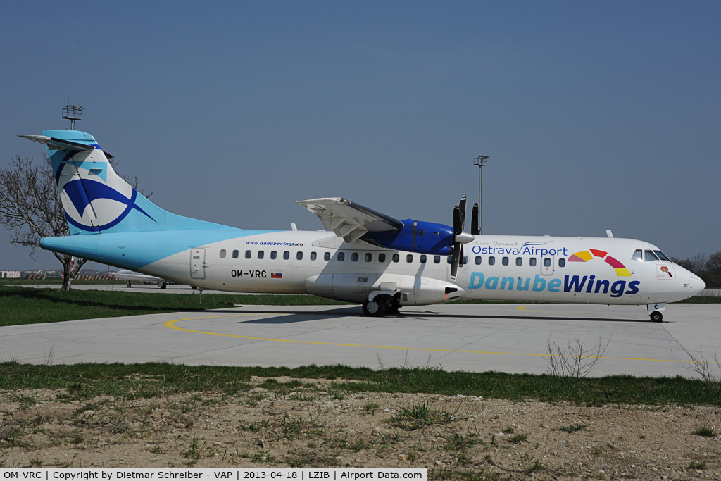 OM-VRC, 1992 ATR 72-202 C/N 307, Danube Wings ATR72