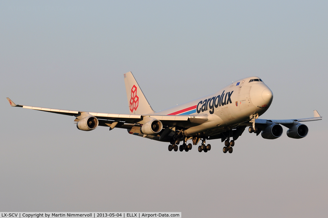 LX-SCV, 2001 Boeing 747-4R7F/SCD C/N 29733, Cargolux