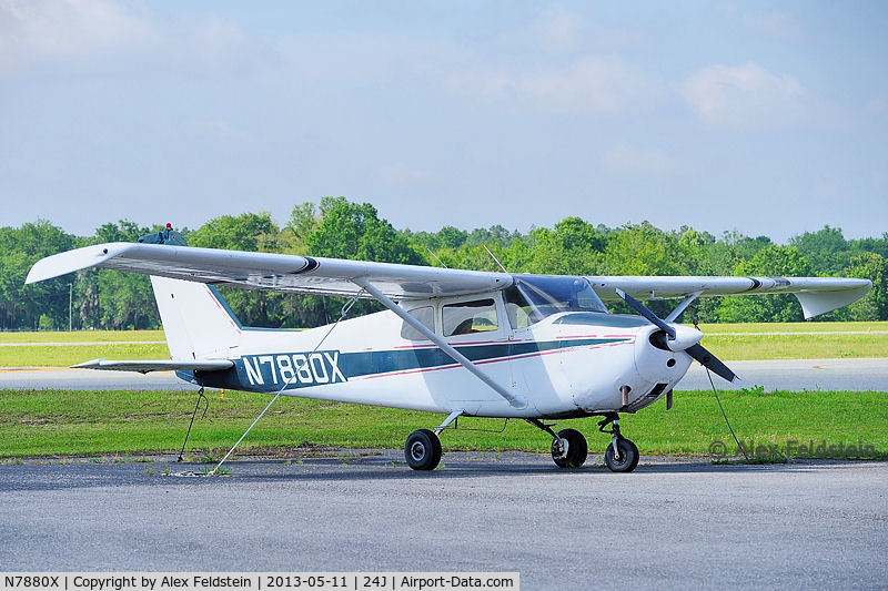 N7880X, 1961 Cessna 172B C/N 17248380, @Suwannee County