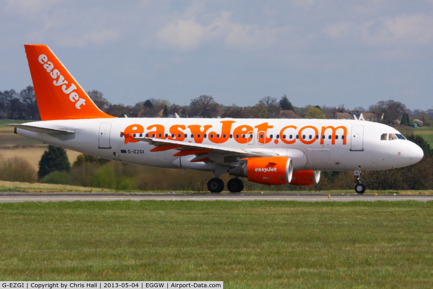 G-EZGI, 2011 Airbus A319-111 C/N 4693, easyJet