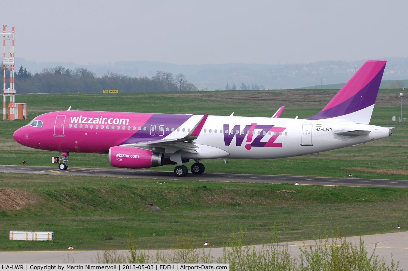 HA-LWR, 2013 Airbus A320-232 C/N 5604, Wizz Air