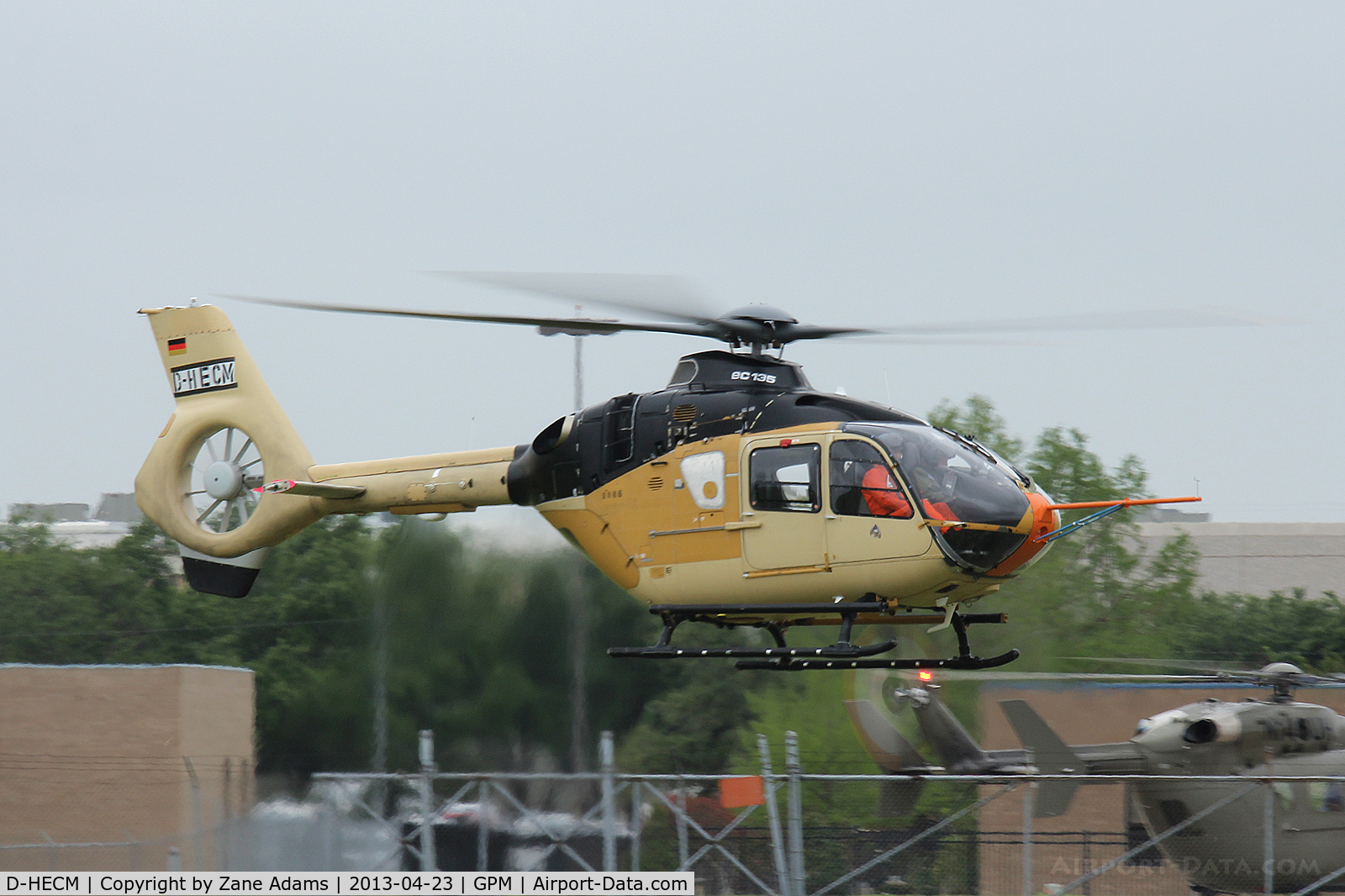 D-HECM, 2012 Eurocopter EC-635 (EC-135) C/N 0886, Eurocopter at Grand Prairie Municipal