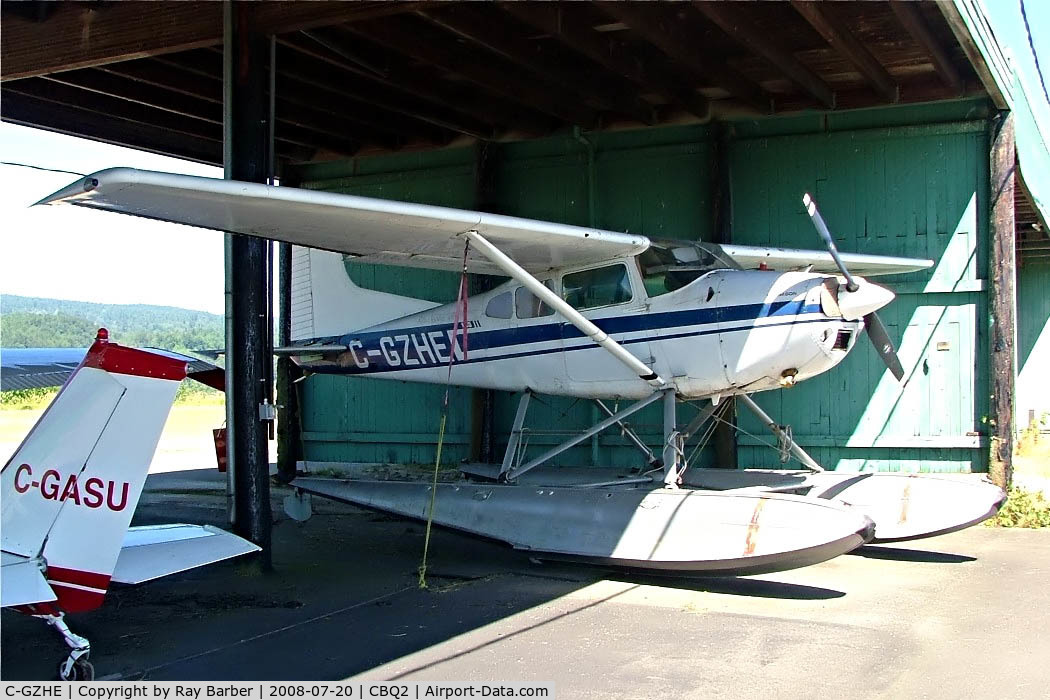 C-GZHE, 1977 Cessna A185F Skywagon 185 C/N 18503409, Cessna A.185F Skywagon 185 [185-03409] Fort Langley~C 20/07/2008