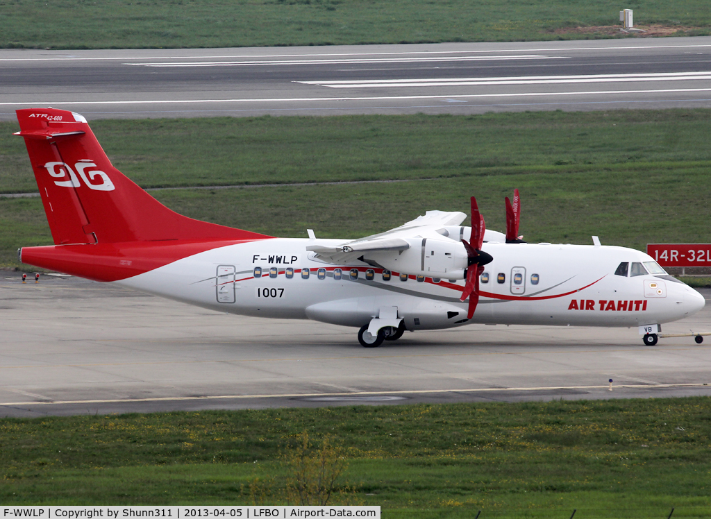 F-WWLP, 2013 ATR 42-600 C/N 1007, C/n 1007 - To be F-OIVB