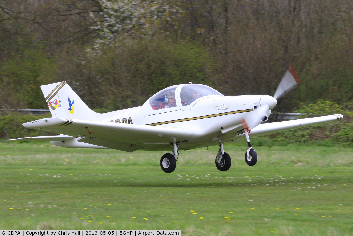 G-CDPA, 2005 Alpi Aviation Pioneer 300 C/N PFA 330-14415, at the LAA Microlight Trade Fair, Popham
