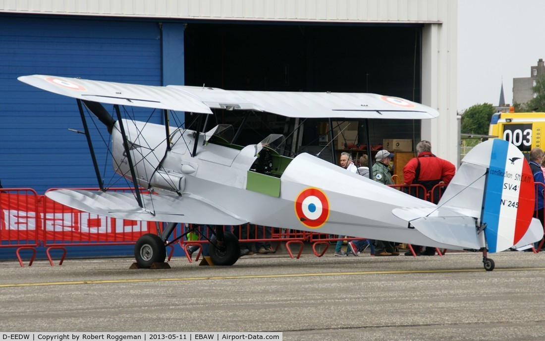 D-EEDW, Stampe-Vertongen SV-4C C/N 245, 23 rd Stampe Fly in.